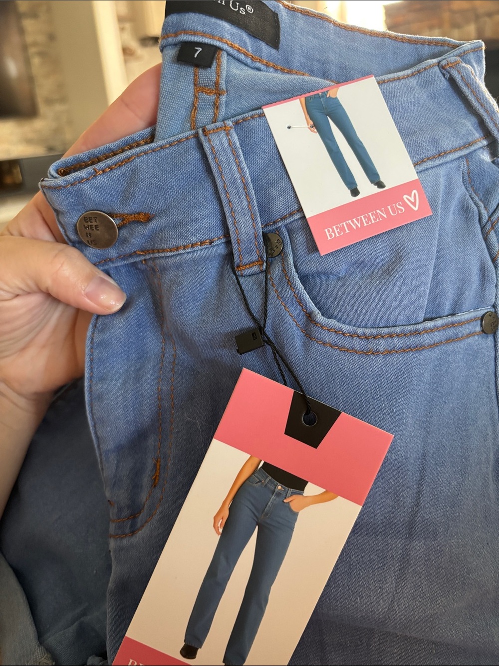 Light Blue High-Rise Women’s Jeans